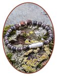 JB Memorials Exclusive 'Natural Stone Bead' As Armband - KHA017S
