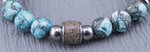 JB Memorials Synt. Turquoise Onyx Stone As Armband - KHA033