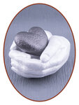 Mini As Urn  'Heart in Hands'  in Diverse Kleuren - HMP637KL