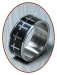 316L Edelstalen Graveer Ring - XR09