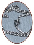 Edelstalen RVS Ketting / Collier - RVS232