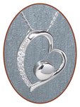Close2Me&copy; 'In My Heart' Sterling Zilveren Ashanger - CM008