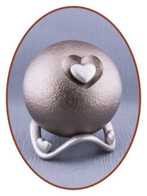 Mini As Urn 'Hart in Bol' in Diverse Kleuren - HMP679