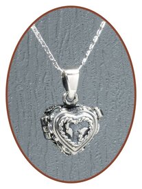 925 Sterling Zilveren 'Hart' Design (As) Locket - ZSP021
