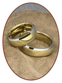 Forever Love Collection Tungsten Carbide Relatie Trouw Ringen Set - AA002