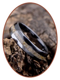 Ceramic Zirconium Uni As Ring (Gold) - TC01G