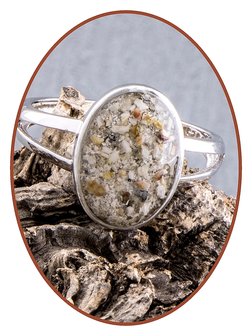 JB Memorials Sterling Zilveren Dames Design As Ring - RB100B