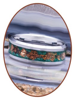 JB Memorials Tungsten Carbide &#039;Heavenly Treasures&#039; As gedenk Ring - JRB140HTF