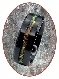 JB Memorials Ceramic Zirconium  As Ring  Multi Color - JRB048BPK