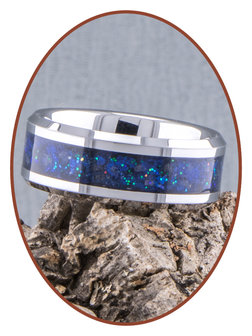 JB Memorials Ceramic Zirconium &#039;Night Sky&#039; As Ring - CRC141NS