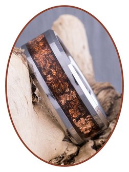 JB Memorials Tungsten Carbide &#039;Heavenly Treasures&#039; As Ring - RB140HTH