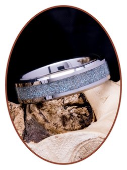 JB Memorials Tungsten Carbide &#039;Holographic&#039;  As Ring - RB057