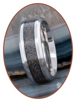 As Ring - 6 of 8mm Breed - &#039;Multi Color&#039; - TI003HP-4M2B