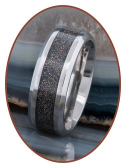 As Ring - 6 of 8mm Breed - &#039;Multi Color&#039; - TI003HP-4M2B