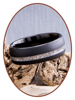 JB Memorials tungsten Carbide  As Ring - RB048Q