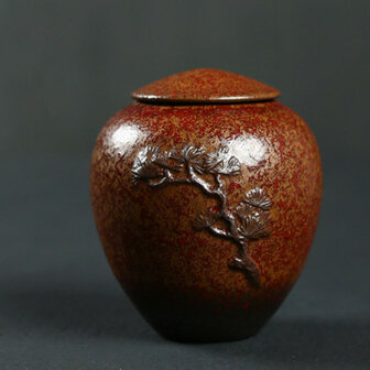 Midi Urn 'Ceramic Antique Red' 1Ltr. - AU022
