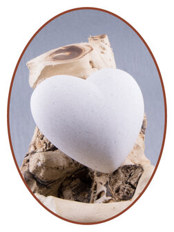 JB Memorials exclusief Knuffel Hart gemaakt met as, met optionele angelwing in  diverse kleuren mogelijk - AS003
