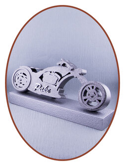 Mini Design As Urn &#039;Biker&#039; met naam - HMP610