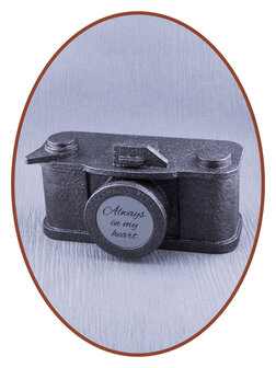 JB Memorials Mini As Urn &#039;Retro Camera&#039;  - HM493