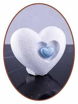 Mini As Urn &#039;Hart in Hart&#039; Pearl White - HMP613PW