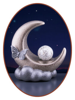 Mini As Urn  &#039;Maan&#039;  in Diverse Kleuren - HMP685