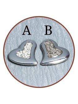 925 Sterling Zilveren &#039;Hearts&#039; Special Ashanger  - ZSP105