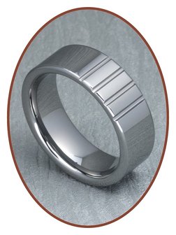 Tungsten Carbide Graveer Ring - XR08