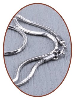 Edelstalen RVS Snake Ketting / Collier - RVS236