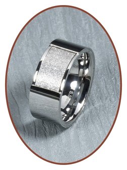 316L Edelstalen Graveer Ring - RSSD02