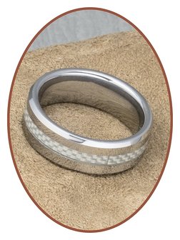 Tungsten Carbide Graveer Ring - KR562