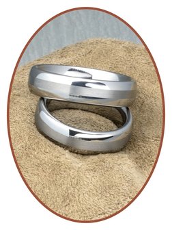 Forever Love Collection Tungsten Carbide Relatie Trouw Ringen Set - KR8056