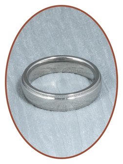 316L Edelstalen Graveer Ring - KR9598