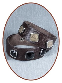 Lederen  Dames As Armband - AB234