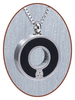 Edelstalen/RVS 'Circle' Ashanger - B209