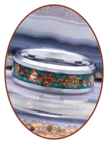 JB Memorials Tungsten Carbide 'Heavenly Treasures' As gedenk Ring - JRB140HTF