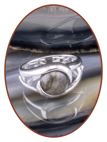 Close2Me© 'Always With Me' Sterling Zilveren Haarlok Ring - CM015H