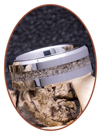 JB Memorials Tungsten Carbide Heren  As Ring - RB048H