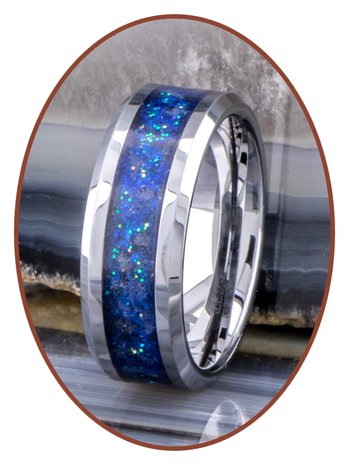 JB Memorials Ceramic Zirconium 'Night Sky' As Ring - CRC141NS