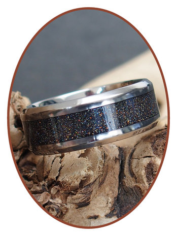 As Ring - 6 of 8mm Breed - 'Multi Color' - TI003HP-4M2B