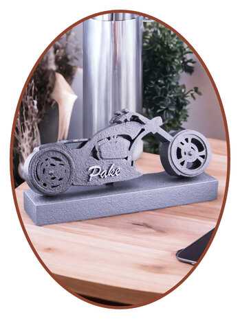 Mini Design As Urn 'Biker' met naam - HMP610