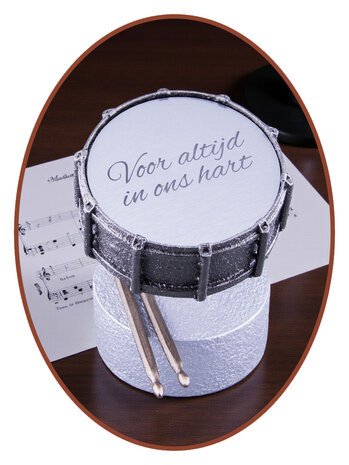 Mini As Urn 'Trommel' in Diverse Kleuren - HMP682