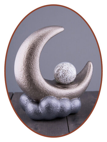 Mini As Urn  'Maan'  in Diverse Kleuren - HMP685