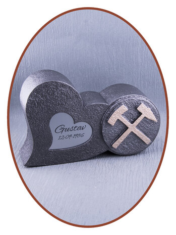 Mini As Urn 'kolen Mijn' in Diverse Kleuren - HMP631M