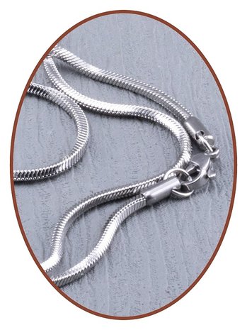 Edelstalen RVS Snake Ketting / Collier - RVS236