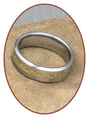 Tungsten Carbide Graveer Ring - KR3108