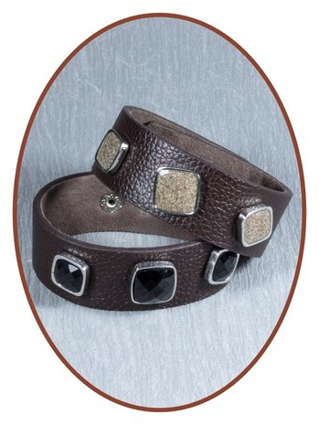 Lederen  Dames As Armband - AB234