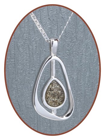 Close2Me© 'Teardrop' Sterling Zilveren Ashanger - CM006