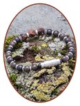 JB Memorials Exclusive 'Natural Stone Bead' As Armband - KHA017S