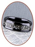 As gedenk Ring met Pyriet (apache gold) - RR002-4M2B