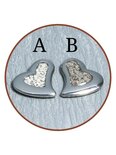 925 Sterling Zilveren 'Hearts' Special Ashanger  - ZSP105